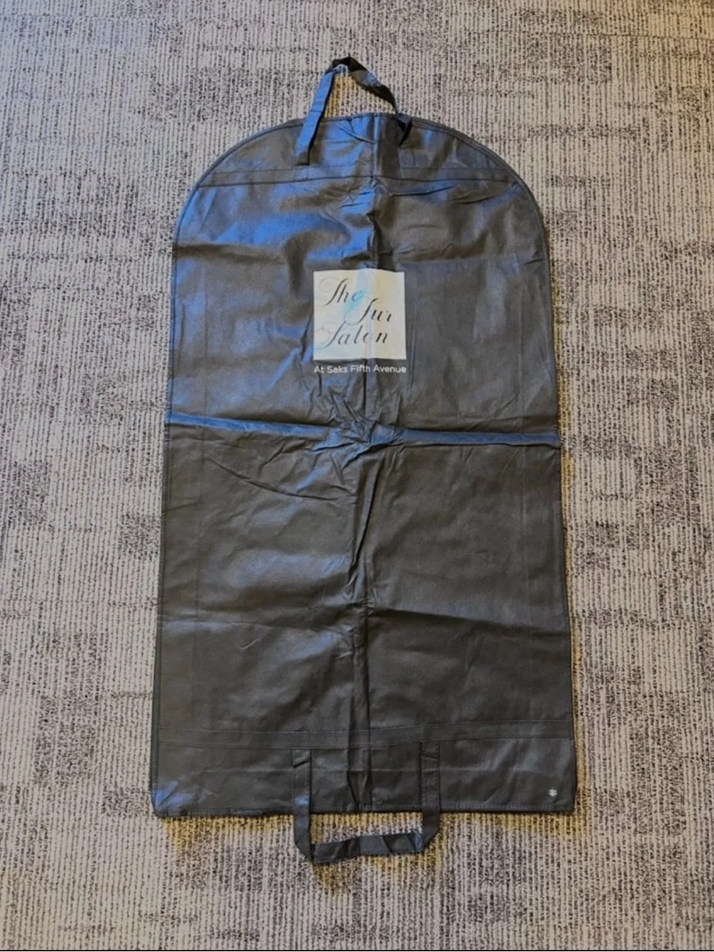 The Fur Salon • Saks Fifth Ave • Garment Bag & Hanger